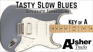 Tasty Slow Blues in A | Guitar Backing Track