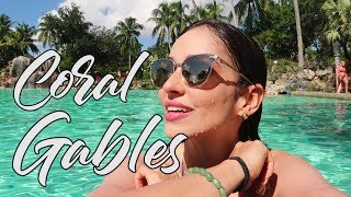 Tour em Coral Gables - e a MAIOR piscina artificial dos EUA!