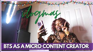 BEHIND THE SCENES OF MAKING MY VLOGMAS 2022 CONTENT! | VLOGMAS 2022 DAY 10 🎄