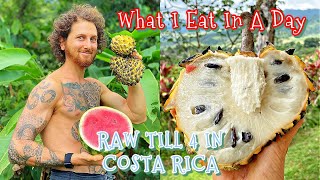 RAW TILL 4 In Costa Rica What I Eat In A Day Fruit & Pasta!