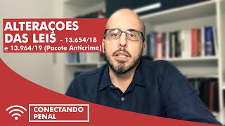 Roubo - Alterações das Leis 13.654/18 e 13.964/19 (Pacote Anticrime)