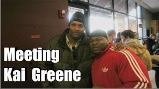 Kai Greene At Local Supplement Shop 2013