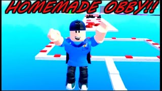 Playing the BEST HOMEMADE OBBY!!