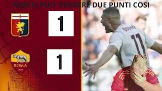 GENOA-ROMA POST PARTITA,NON SI PUO' BUTTAR VIA UNA VITTORIA COSI'