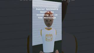 Junior Accounts are Just Scary Without Voices Ngl #shorts #recroom #skit