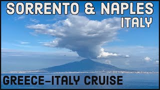 A Tour of Sorrento & Naples, Italy with Gorgeous Views of Mt Vesuvius