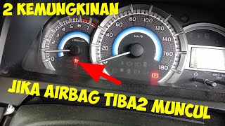 Cara mengatasi lampu airbag menyala || apa aja sih penyebabnya,,,?