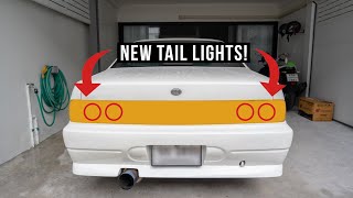 Installing the Latest Gen A31 Nissan Cefiro "Kouki" Tail Lights!