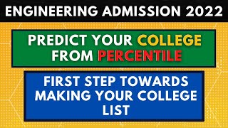 College Vs Percentile? | Which College You will get? | How to analyse MHTCET Cutout Pdf |