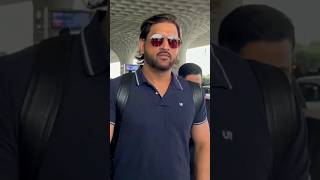 Mahendra Singh Dhoni | Airport Video Capture #msdhoni #shorts #youtubeshorts #viral