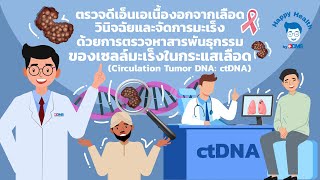 Happy Health by BDMS EP 121 ตรวจดีเอ็นเอเนื้องอกจากเลือด