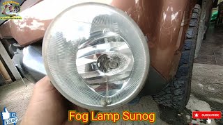 Fog lamp ng MUX and Dmax 2015 -2022 Nasunog