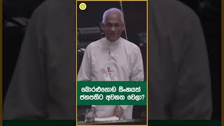 බොරලුගොඩ සිංහයත් ජනපතිට අවනත වෙලා?