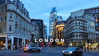 London After Office Hours ✨| Bank, Monument, St Pauls Cathedral | London Walk 4K