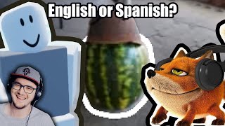 ЧТО ЗА МЕМЫ? ► АРБУЗ АРБУЗ ПЁРНИ💨, ENGLISH OR SPANISH 🇬🇧🇪🇸, ЛИСА В НАУШНИКАХ — ОТКУДА МЕМ? | Реакция