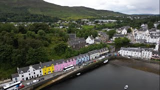 DJI Mini 3 Pro Drone Cinematic 4K - Portree harbor (Scotland)