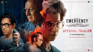 Emergency | Official Trailer | In Cinemas 6th September | Kangana Ranaut