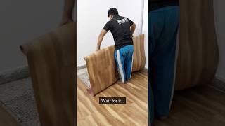 PVC mat Flooring Installation | Best Vinyl Flooring For Bedroom| Flooring renovation with PVC Mat |