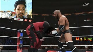 Reaction in Hindi - WWE 2K19 Triple H vs Kane Match on Survivor Series in Hindi Commentary