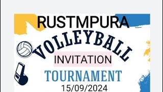 Rustampura Youvak Mandal Invitation Volleyball Turnament Surat