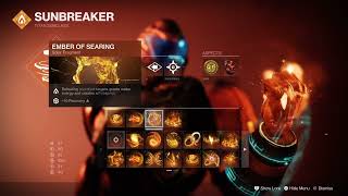 New solar Pve Build & Fashion for Titan with Peregrine Greaves season 23 Destiny 2