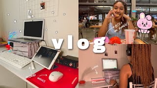 [SUB] VLOG | PROVANDO PROMO BTS NO MC DONALD’S, UNBOXING TECLADO E MOUSE, LIVROS NOVOS FACUL...