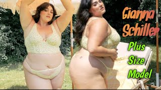 Body Activist Plus Size Model GIANNA SCHILLER Biography & Facts Plus Size Curvy Fashion Model