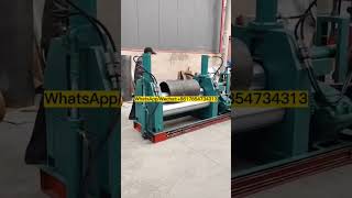 Hydraulic three-axis plate rolling machine, iron plate rolling machine