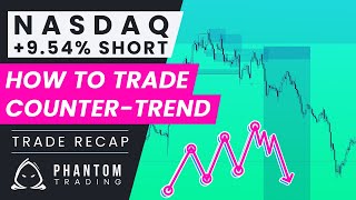 How To Trade Counter-Trend | Forex | SMC | +9.54% US100 Trade Breakdown | Phantom Trading | FX