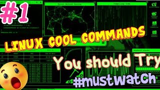 Linux Cool Commands 😎 || You should try once || Rohan Yog