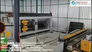 CHINA Gabion wire mesh machine,Gabion box machine line,hexagonal wire netting machine