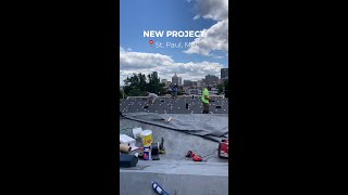 New Project in St. Paul | Hopkins Roofing