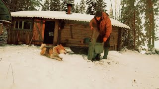 Живём Неделю в Тайге. Рыбалка. Охота. Готовим Добытую Дичь.