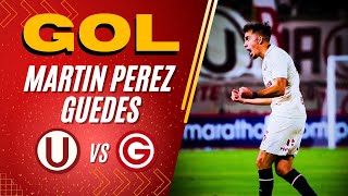 Así fuel el gol del empate de Martín Pérez Guedes ⚽​ I Universitario 1-1 Deportivo Garcilaso