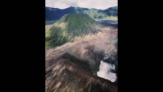 Atmospheric Bromo volcano.