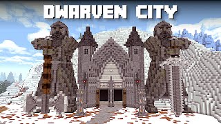 Dwarven Gates | A Minecraft Timelapse | Building Brazenthrone