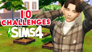 10 CHALLENGES DANS LES SIMS 4 ! 🤩