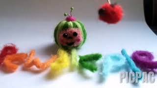 Felted Pewdiepie Cocomelon Intro