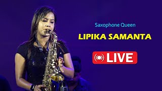 Lipika Samanta Live Stage Show || Saxophone Queen Lipika || Bikash Studio