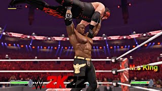 WWE 2k22 - Bobby Lashley VS. Kane (Full Match) on TLC in Hindi