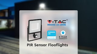 V-TAC Floodlights with PIR Sensor