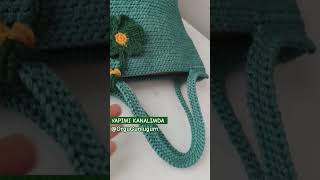 💚💚 #crochet #knitbag #crochetbag