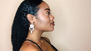 The “Wet Hair” Look| On Thick Natural Hair