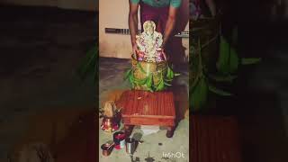 Ganesh nimajjanam at home#ganesh chaturthi 2024#viral#trending#shortsfeed