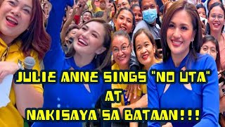 Julie Anne kinanta ang "NO UTA" (Voltes V Theme) ng Acapella Requested by Fans. SM Puno ng Tagahanga