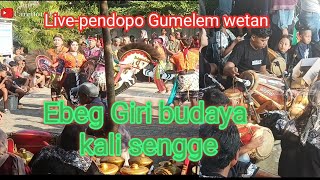 Ebeg Giri budaya kalisengge-live pendopo gumelem wetan