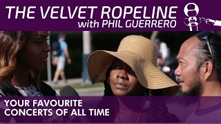 SessionsX The Velvet Ropeline: Your Favourite Concerts of All-Time