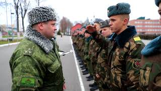 Увольнение в запас военнослужащих 103-й отд. гв. воздушно-десантной бригады