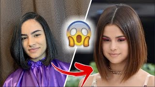 🚨COMO CORRIGIR CORTE CHANEL COM BICO PASSO A PASSO (Inspiração Selena Gomes)🚨