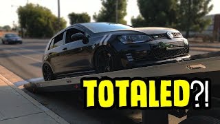 CRASHING MY MK7 GTI